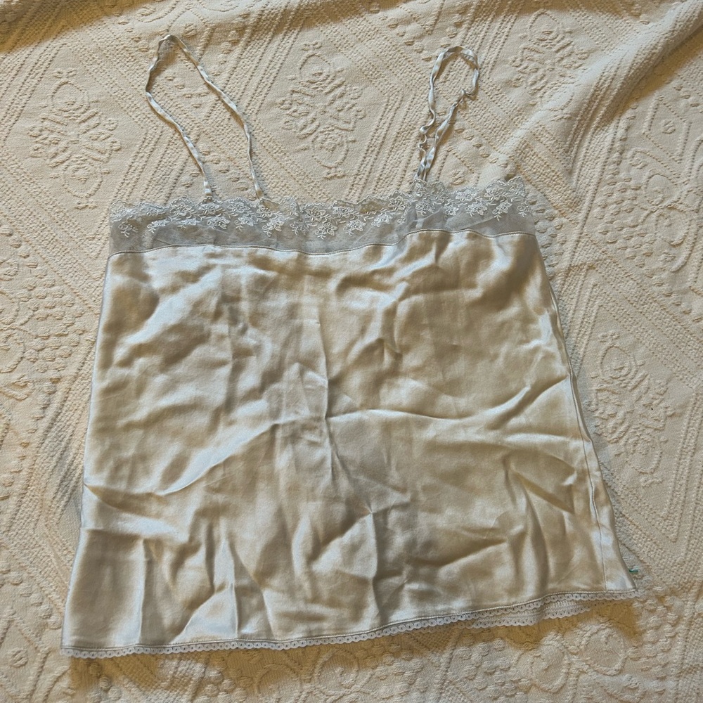 Vintage grey slip tank